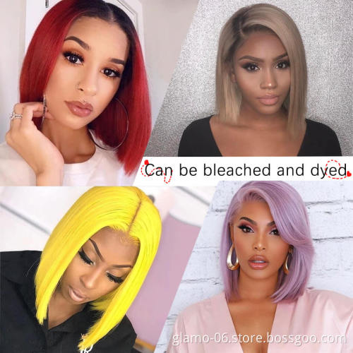 100% Virgin Brazilian Human Hair Lace Front Wigs,Cheap Wholesale Natural Human Hair Wigs For Black Women,Hd Lace Frontal Wig